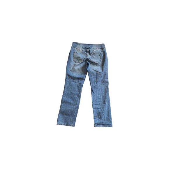 Tommy Hilfiger Maternity Jeans Women Sz 14 Blue Denim Stretch Waist Mother Work - Picture 5 of 6